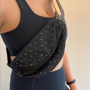 LeSportsac Navy Star Pattern Bag